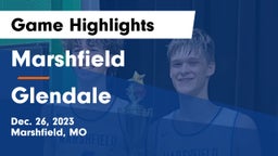 Marshfield  vs Glendale  Game Highlights - Dec. 26, 2023