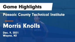 Passaic County Technical Institute vs Morris Knolls  Game Highlights - Dec. 9, 2021