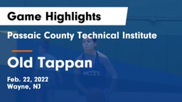 Passaic County Technical Institute vs Old Tappan  Game Highlights - Feb. 22, 2022