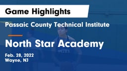 Passaic County Technical Institute vs North Star Academy  Game Highlights - Feb. 28, 2022