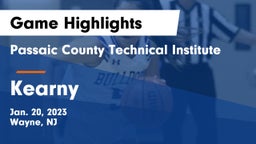 Passaic County Technical Institute vs Kearny  Game Highlights - Jan. 20, 2023