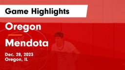 Oregon  vs Mendota  Game Highlights - Dec. 28, 2023