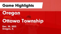 Oregon  vs Ottawa Township  Game Highlights - Dec. 30, 2023