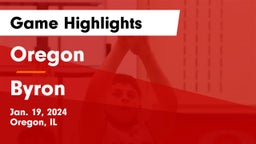 Oregon  vs Byron  Game Highlights - Jan. 19, 2024