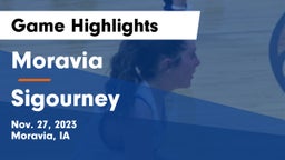 Moravia  vs Sigourney  Game Highlights - Nov. 27, 2023