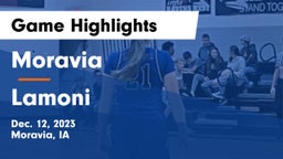 Moravia  vs Lamoni  Game Highlights - Dec. 12, 2023