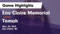 Eau Claire Memorial  vs Tomah  Game Highlights - Nov. 23, 2019