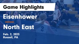 Eisenhower  vs North East  Game Highlights - Feb. 2, 2023