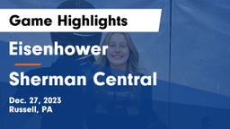 Eisenhower  vs Sherman Central  Game Highlights - Dec. 27, 2023