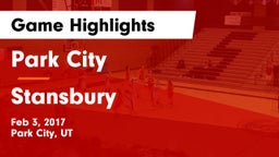 Park City  vs Stansbury  Game Highlights - Feb 3, 2017