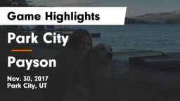 Park City  vs Payson  Game Highlights - Nov. 30, 2017