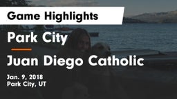 Park City  vs Juan Diego Catholic  Game Highlights - Jan. 9, 2018