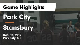 Park City  vs Stansbury  Game Highlights - Dec. 13, 2019