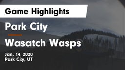 Park City  vs Wasatch Wasps Game Highlights - Jan. 14, 2020