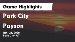 Park City  vs Payson  Game Highlights - Jan. 21, 2020