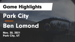 Park City  vs Ben Lomond  Game Highlights - Nov. 30, 2021