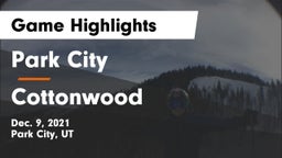 Park City  vs Cottonwood  Game Highlights - Dec. 9, 2021