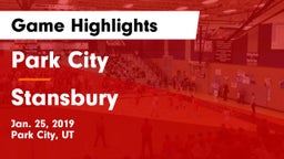 Park City  vs Stansbury  Game Highlights - Jan. 25, 2019