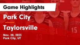 Park City  vs Taylorsville Game Highlights - Nov. 28, 2023