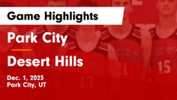 Park City  vs Desert Hills  Game Highlights - Dec. 1, 2023