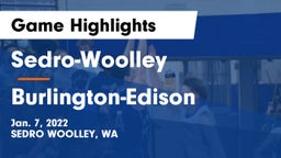 Sedro-Woolley  vs Burlington-Edison  Game Highlights - Jan. 7, 2022