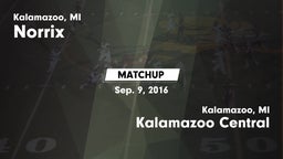 Matchup: Norrix  vs. Kalamazoo Central  2016