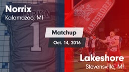 Matchup: Norrix  vs. Lakeshore  2016