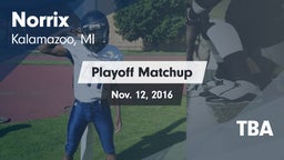 Matchup: Norrix  vs. TBA 2016
