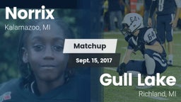 Matchup: Norrix  vs. Gull Lake  2017