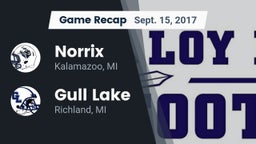 Recap: Norrix  vs. Gull Lake  2017