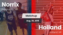 Matchup: Norrix  vs. Holland  2018
