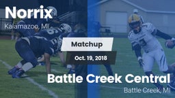 Matchup: Norrix  vs. Battle Creek Central  2018