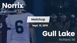 Matchup: Norrix  vs. Gull Lake  2019