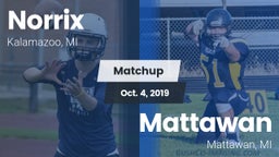 Matchup: Norrix  vs. Mattawan  2019
