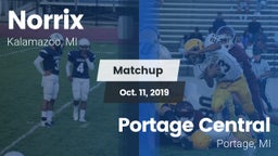 Matchup: Norrix  vs. Portage Central  2019