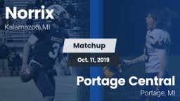 Matchup: Norrix  vs. Portage Central  2019