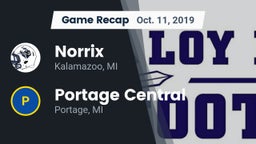 Recap: Norrix  vs. Portage Central  2019