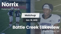 Matchup: Norrix  vs. Battle Creek Lakeview  2019