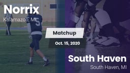 Matchup: Norrix  vs. South Haven  2020