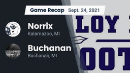 Recap: Norrix  vs. Buchanan  2021