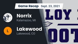 Recap: Norrix  vs. Lakewood  2021