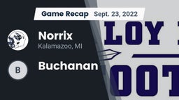 Recap: Norrix  vs. Buchanan 2022