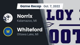 Recap: Norrix  vs. Whiteford  2022