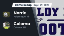 Recap: Norrix  vs. Coloma  2023