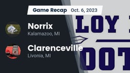 Recap: Norrix  vs. Clarenceville  2023