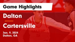 Dalton  vs Cartersville  Game Highlights - Jan. 9, 2024