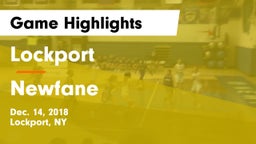 Lockport  vs Newfane Game Highlights - Dec. 14, 2018