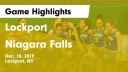 Lockport  vs Niagara Falls  Game Highlights - Dec. 10, 2019