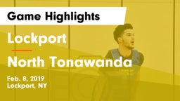 Lockport  vs North Tonawanda Game Highlights - Feb. 8, 2019