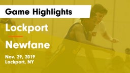 Lockport  vs Newfane  Game Highlights - Nov. 29, 2019